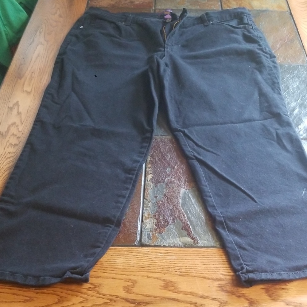 Gloria Vanderbilt Black Denim Jeans